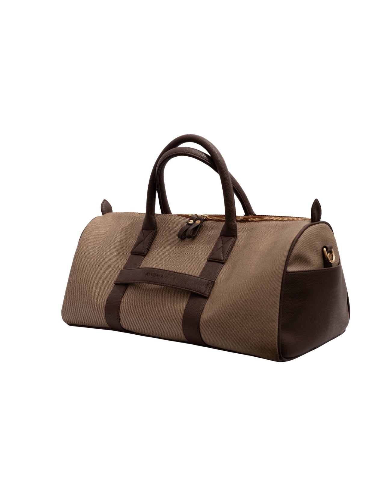 DUFFLE BAG (BROWN STRIPE)
