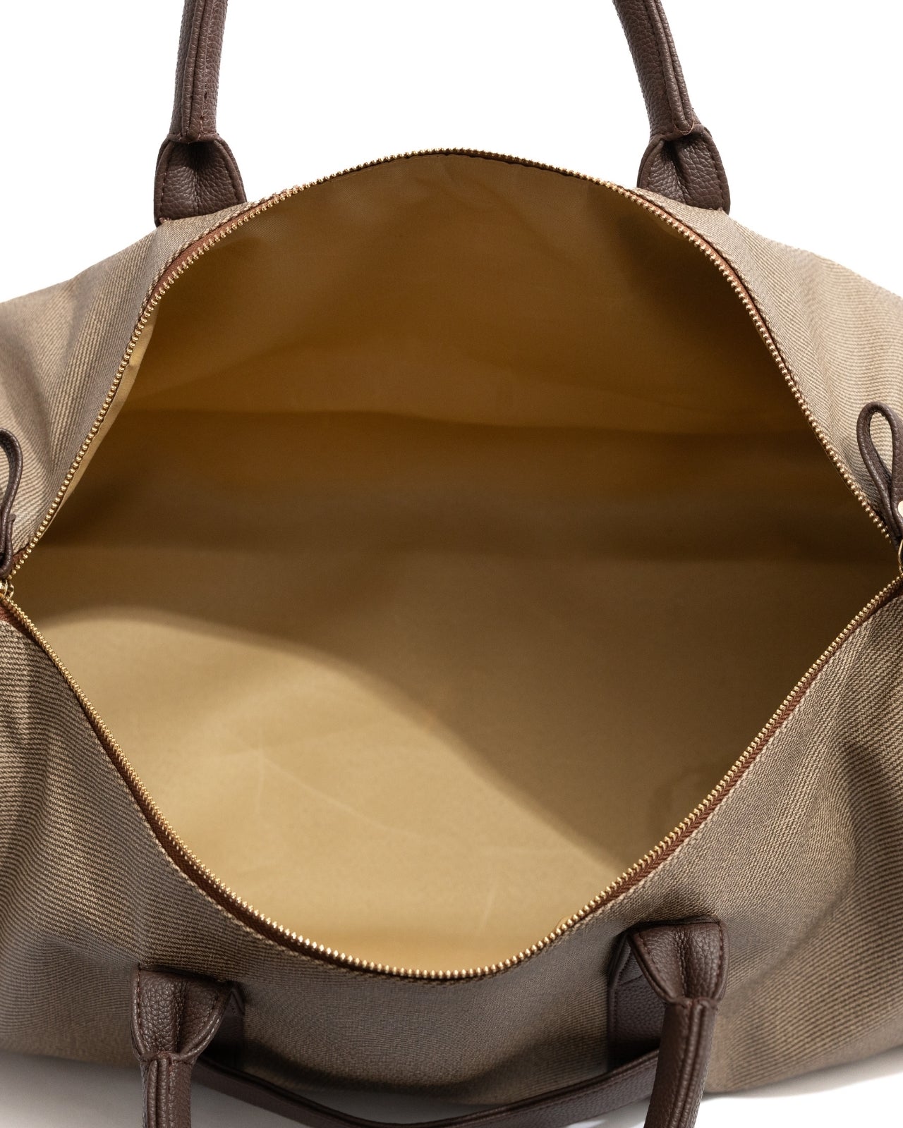 DUFFLE BAG (BROWN STRIPE)
