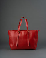 Classic Tote- Scarlet Red